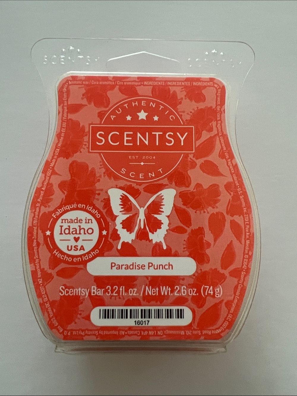Scentsy Paradise Punch Wax Bar
